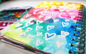 Art Journal Love Glitter - Revlie