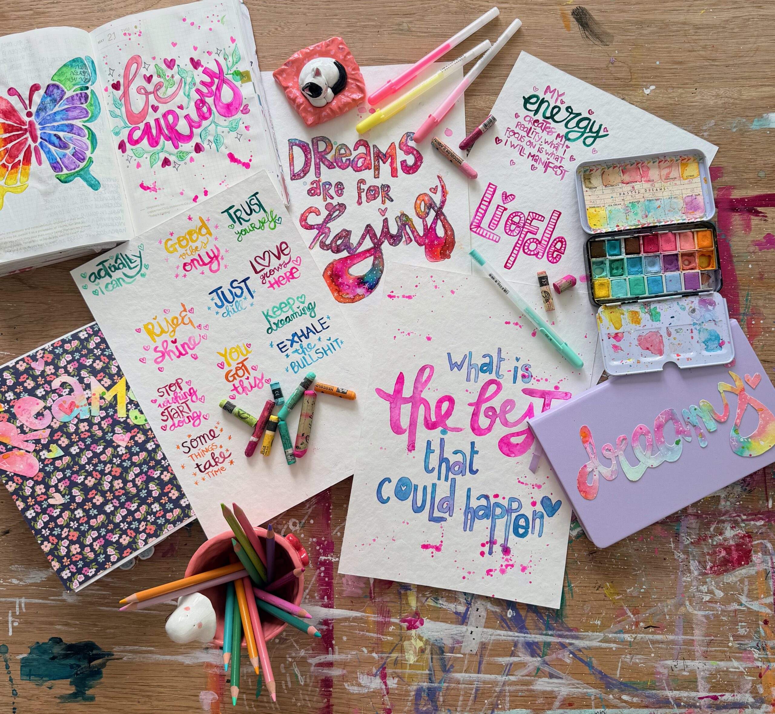 Handlettercursus zonder perfectie