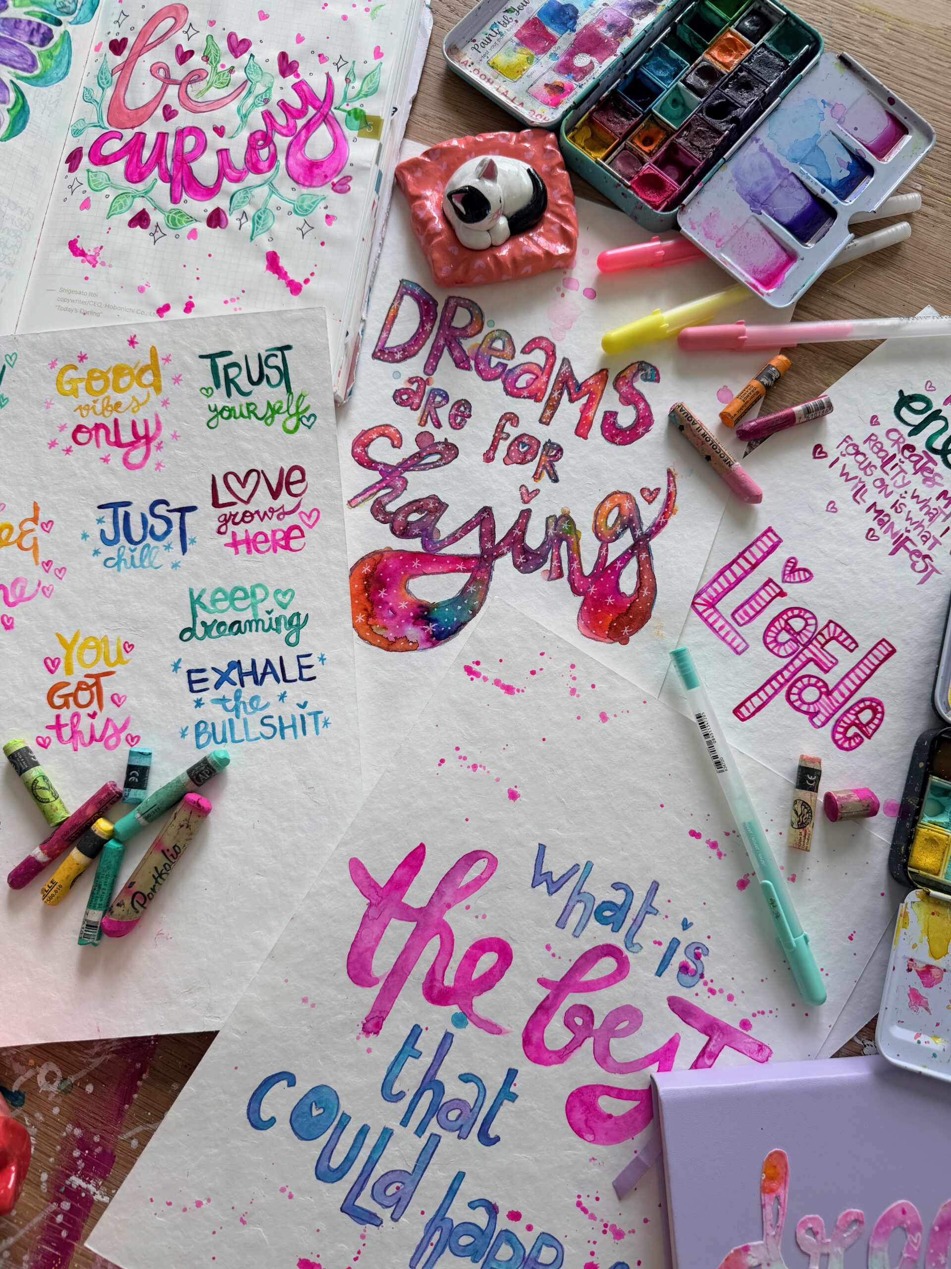 Cute letters tekenen