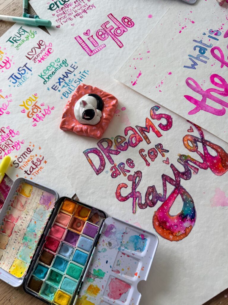 Creatief handletteren