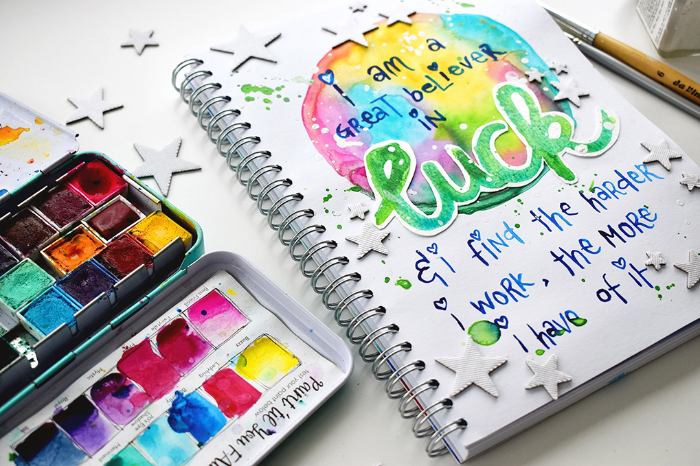 Gratis proefles art Journaling