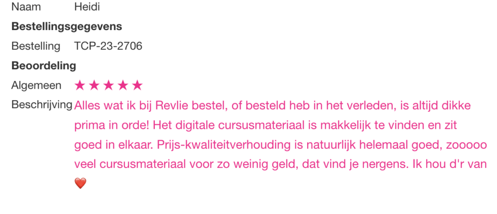 Review Revlie